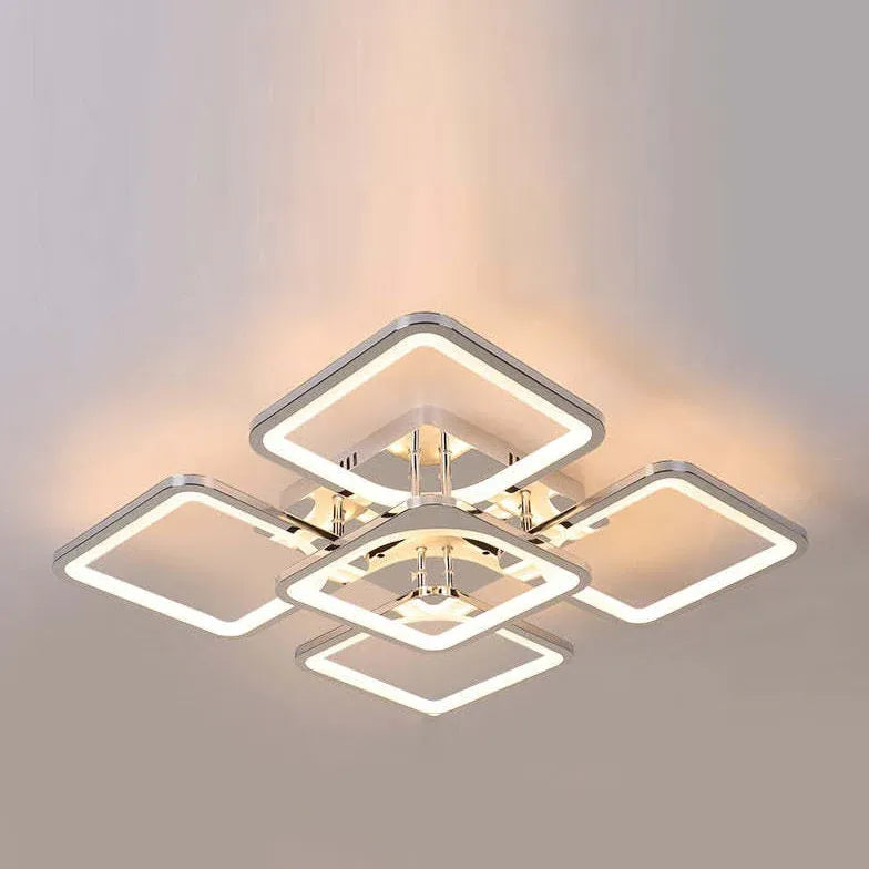 Ceiling Light - Lacey Modern Square Flush Mount