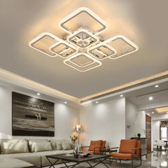 Ceiling Light - Lacey Modern Square Flush Mount