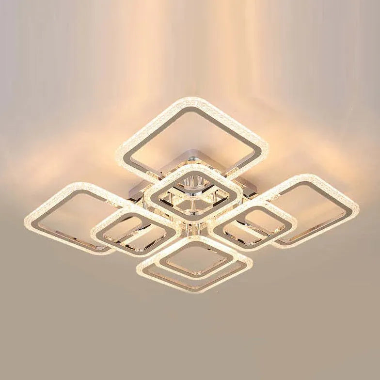 Ceiling Light - Lacey Modern Square Flush Mount