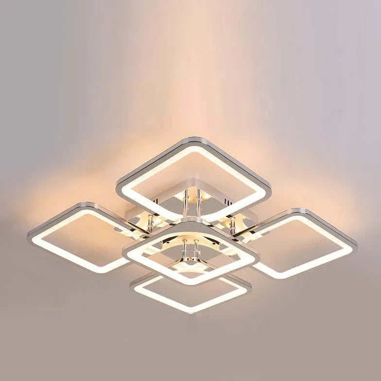 Ceiling Light - Lacey Modern Square Flush Mount