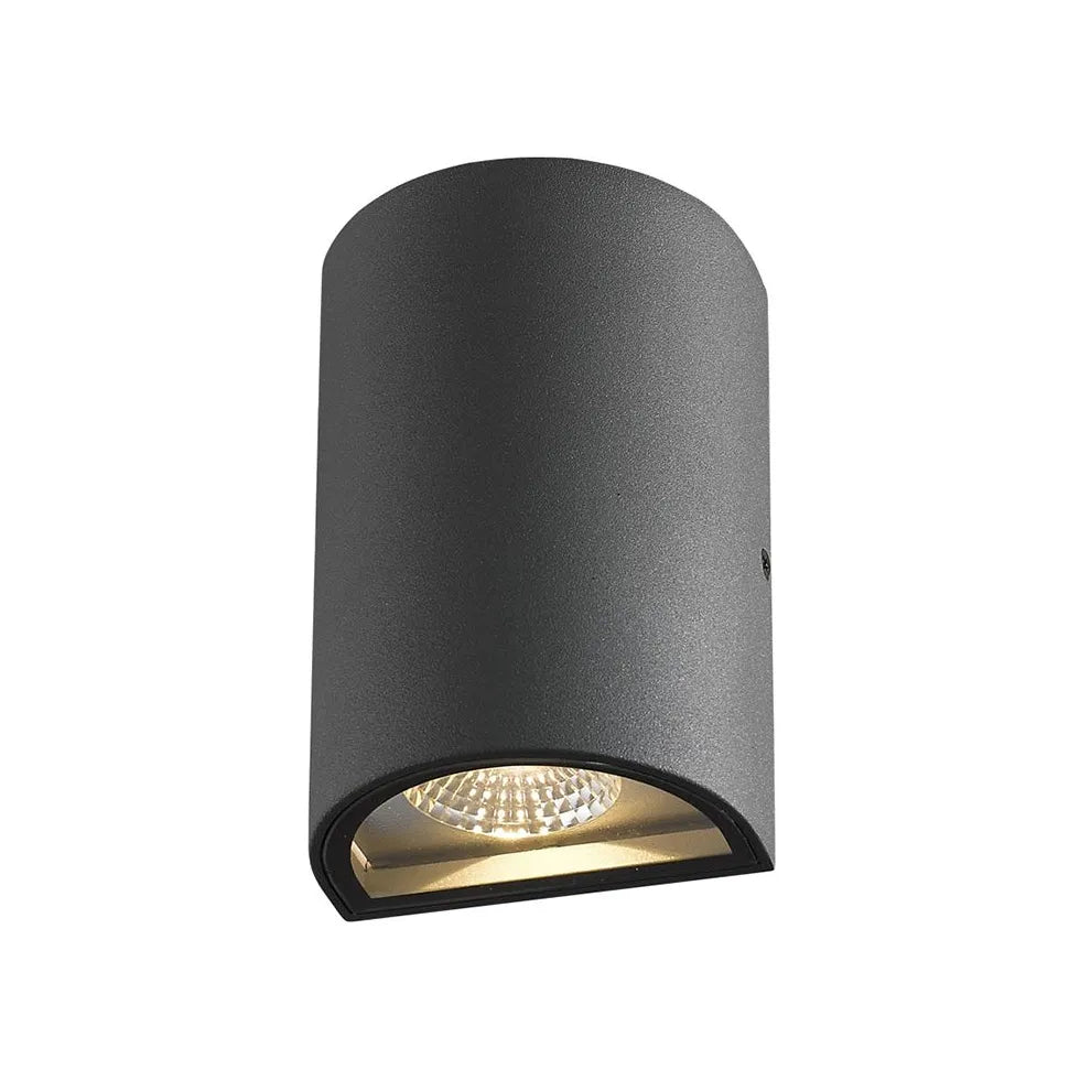 Black Led For Bedroom Cylinder Modern Metal