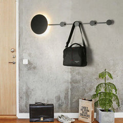 Led Porch Wall Hanging Coat Rack Creative Wall