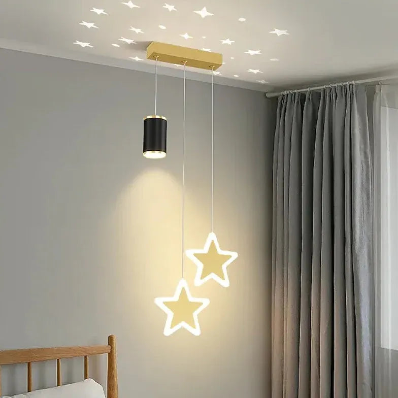 Chandelier For Children's Room Modern Metal Led