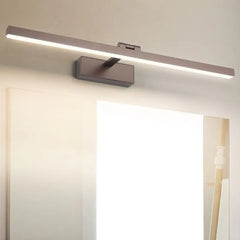 Mirror Light For Bathroom Leigh Metal Ip44 Warm White