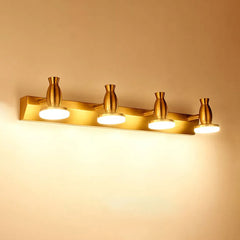 Multi Arm Wall Light For Bathroom Leigh Metal Ip44 Led Warm White