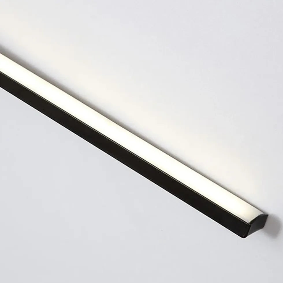 Black Flush Wall Light For Bathroom Leigh Metal Ip44 Dimmable