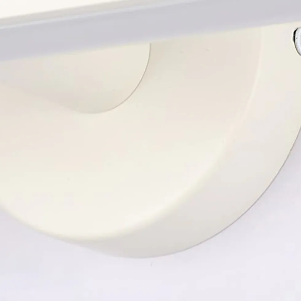 White Mirror Light For Bathroom Linear Leigh Metal Warm White