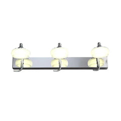 Multi Arm Wall Light For Bathroom Leigh Metal Warm White Led Ip44