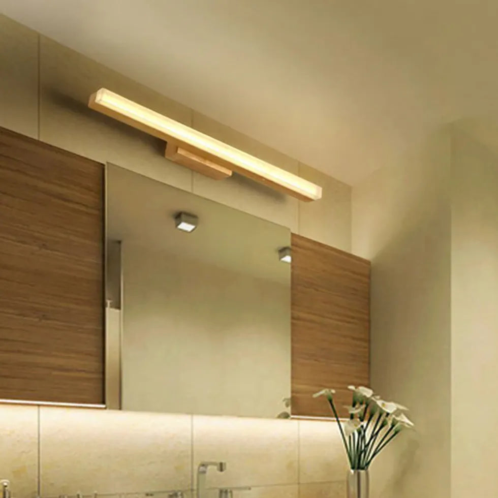 Picture Light For Bathroom Linear Leigh Wood Cool White