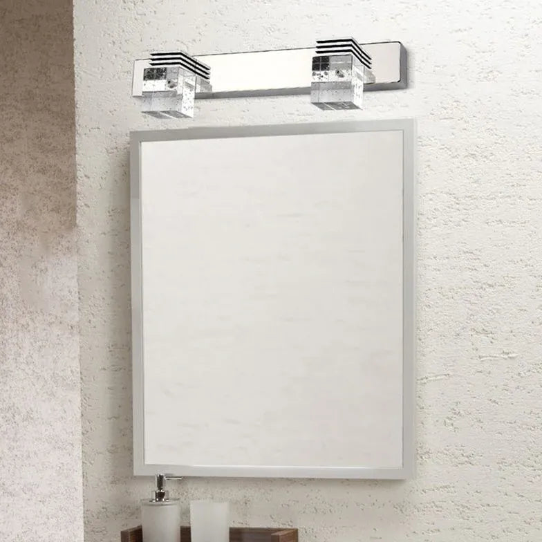 Multi Arm Wall Light For Bathroom Square Leigh Metal