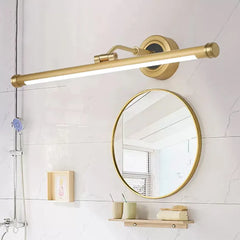 Mirror Light For Bathroom Linear Leigh Metal & Acrylic Led Warm White