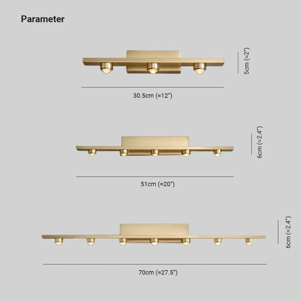 Multi Arm Wall Light For Bedroom Leigh Metal & Acrylic Warm White Led