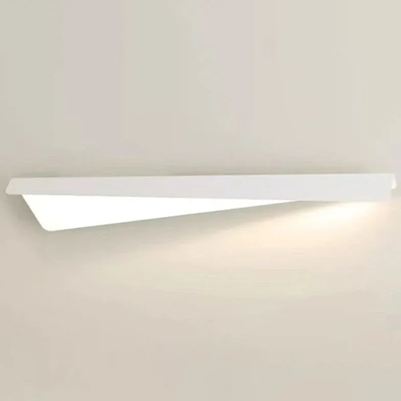 White Flush Wall Light For Bedroom Leigh Metal