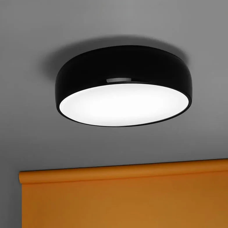 Black Low Ceiling Light For Study Room Leilani Metal Led