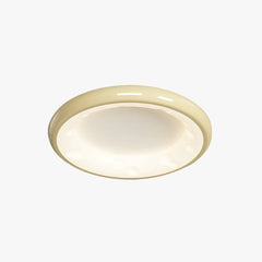 White Led Ceiling Light For Bedroom Leilani Metal Dimmable