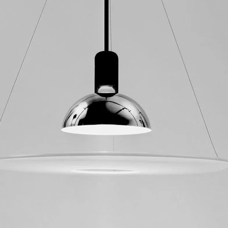 Black Light Single Pendant For Bedroom Levi Metal Led