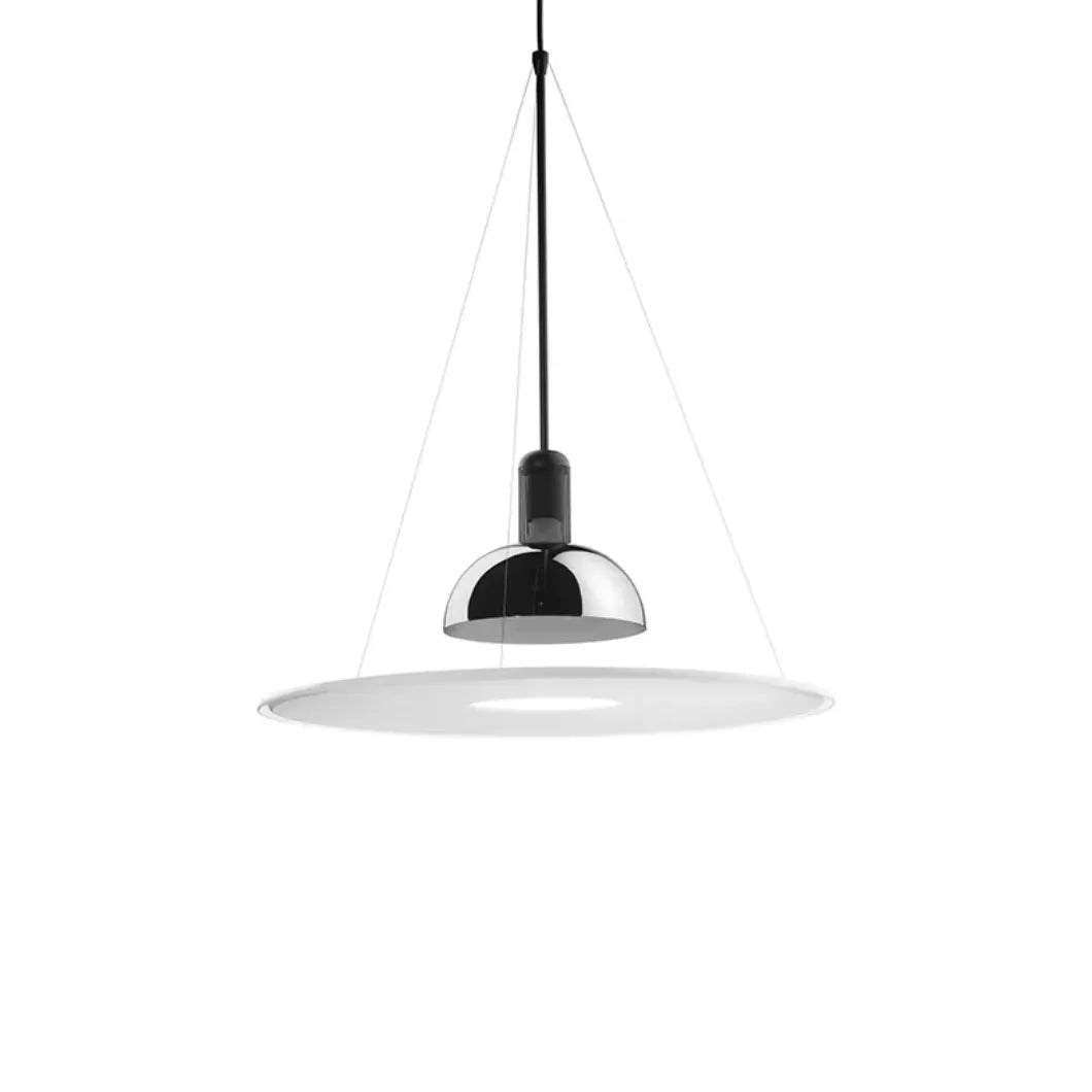 Black Light Single Pendant For Bedroom Levi Metal Led