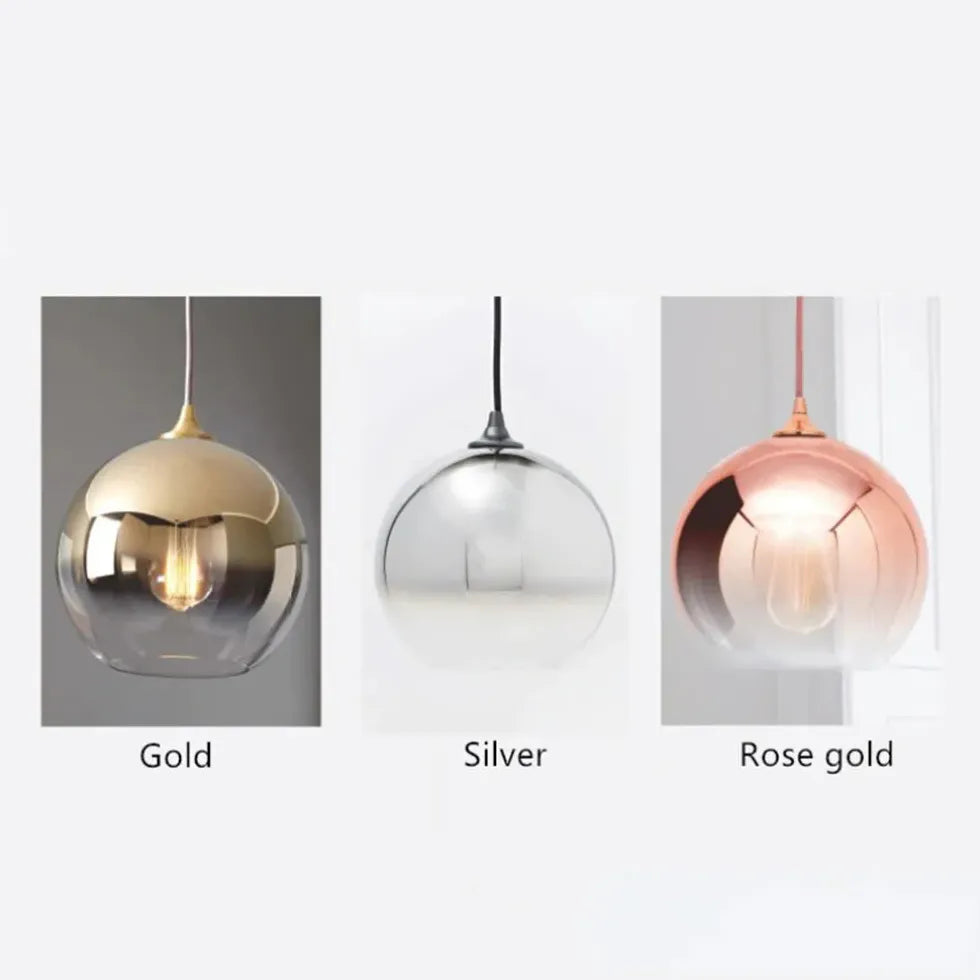 Coloured Glass Pendant Light For Bedroom Levy Acrylic Ip20 Warm White