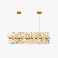 Gold Traditional Chandeliers For Bedroom Lili Metal Ip20 Bi-pin Warm White