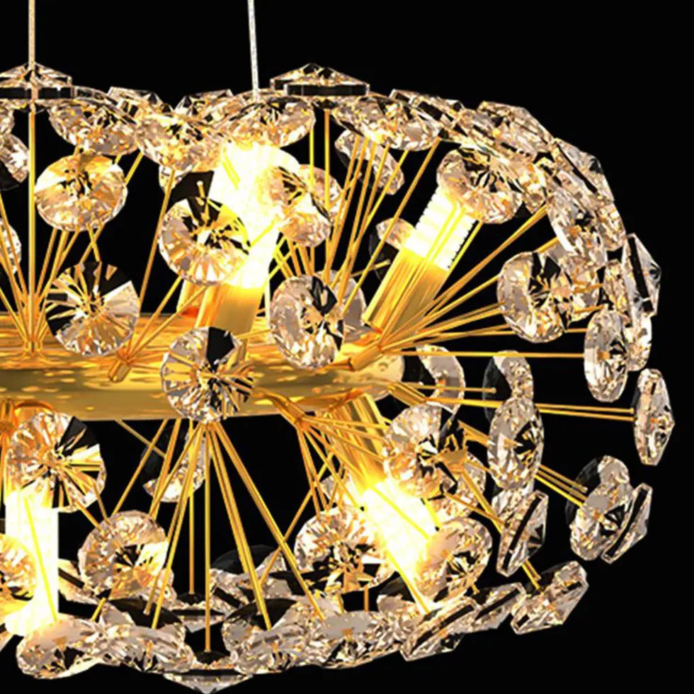 Gold Traditional Chandeliers For Bedroom Lili Metal Ip20 Bi-pin Warm White