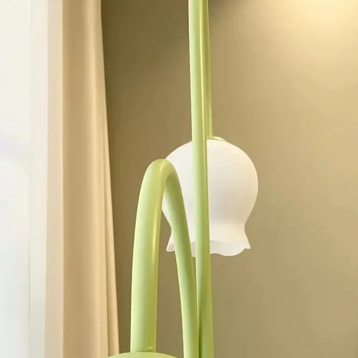 Floor Lamp For Bedroom Lily Metal & Glass Plug Led Ip20