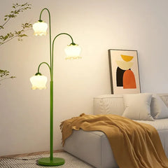 Green Floor Lamp For Bedroom Lily Metal Ip20