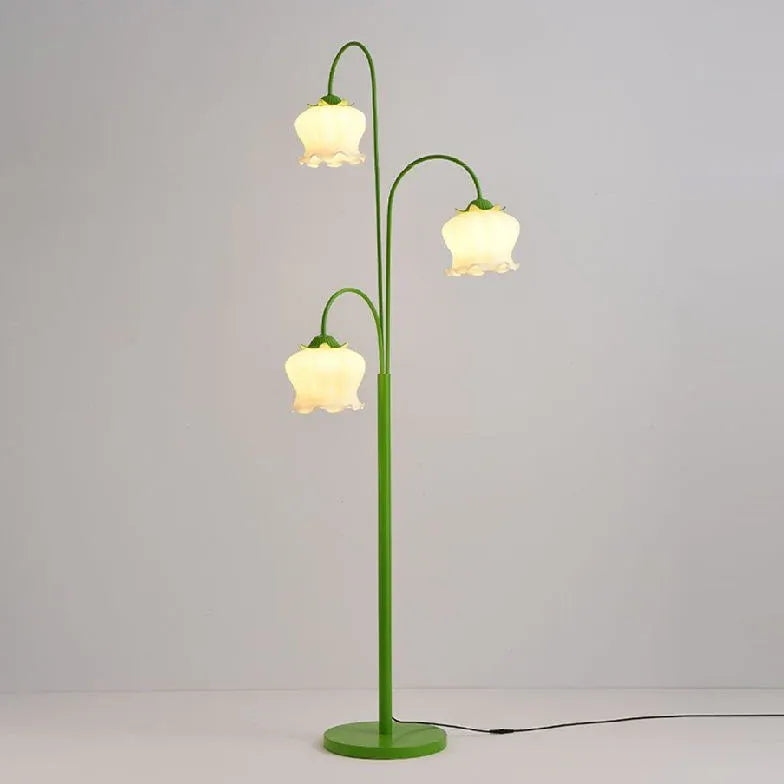 Green Floor Lamp For Bedroom Lily Metal Ip20