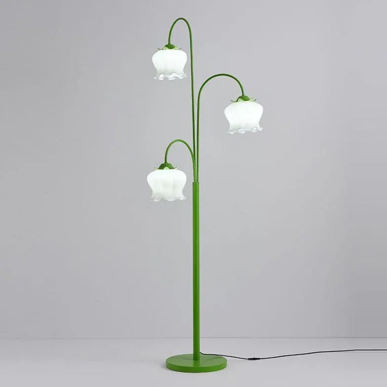 Green Floor Lamp For Bedroom Lily Metal Ip20