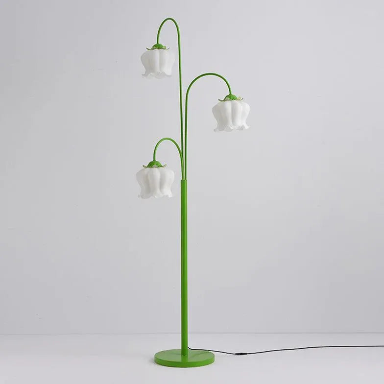 Green Floor Lamp For Bedroom Lily Metal Ip20