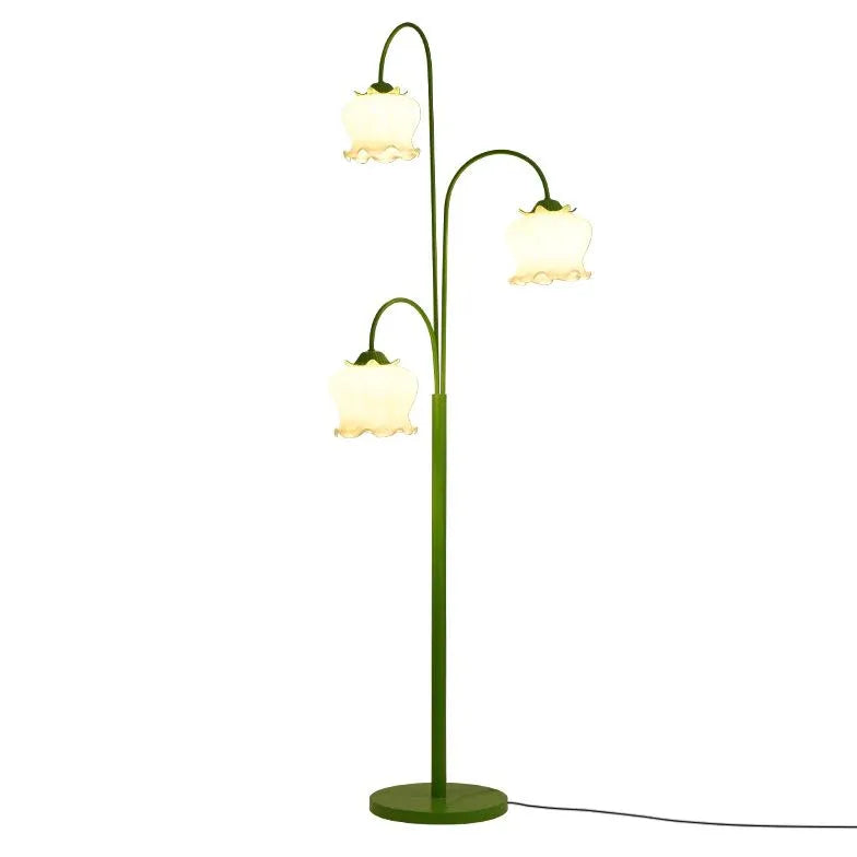 Green Floor Lamp For Bedroom Lily Metal Ip20