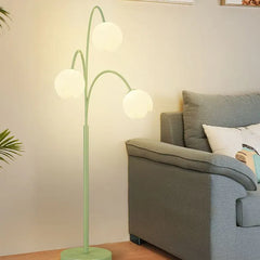 Green Floor Lamp For Study Room Lily Metal Ip20