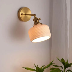 White Single Arm Wall Light For Bathroom Lottie Metal Led