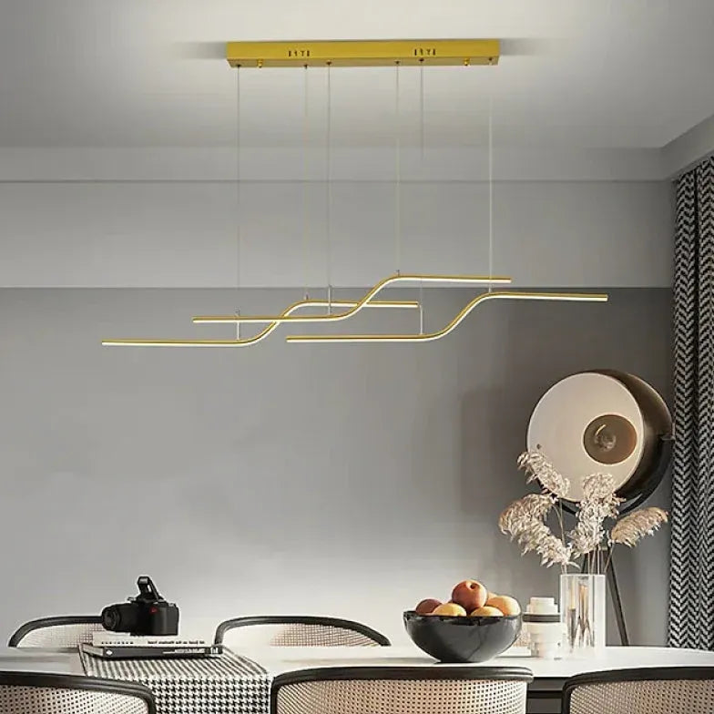 Statement Pendant Light For Living Room Louise Metal