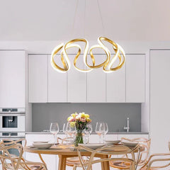 Statement Pendant Light For Bedroom Cone Louise Metal & Silicon Warm White