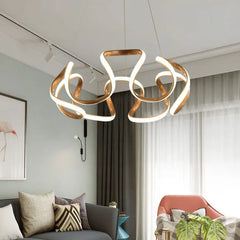 Statement Pendant Light For Bedroom Cone Louise Metal & Silicon Warm White