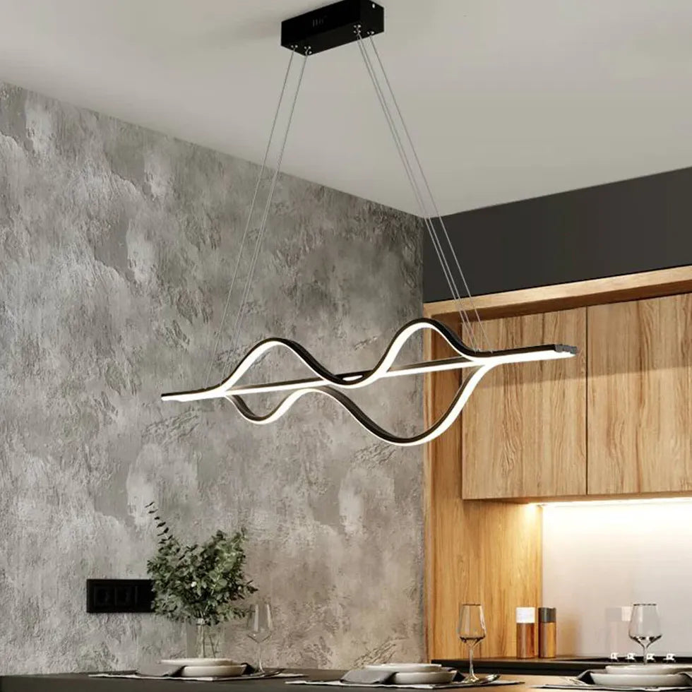 Statement Pendant Light For Bedroom Louise Metal Led