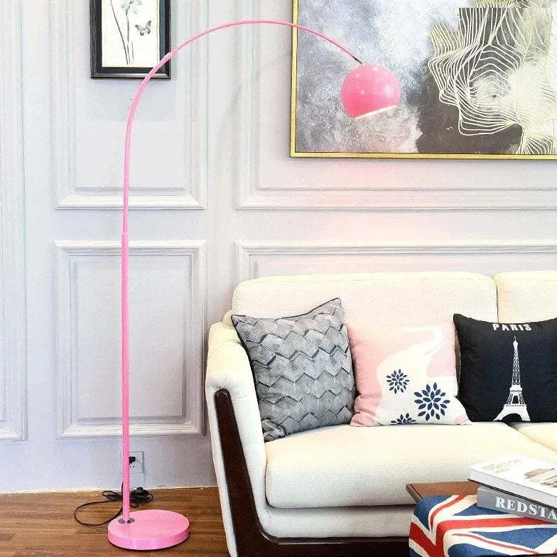 Floor Lamp For Bedroom Macaron Metal Ip20 Plug