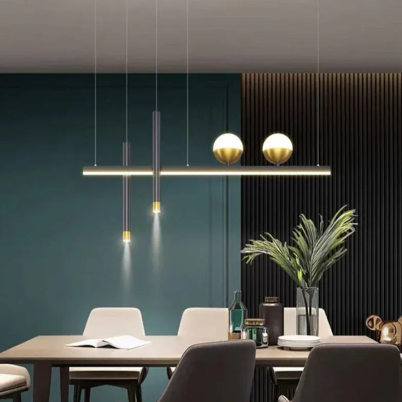 Statement Pendant Light For Living Room Modern Metal