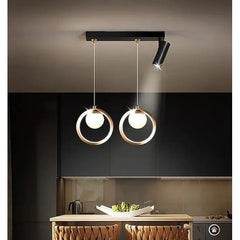 Chandelier For Office Simple And Modern Metal Led