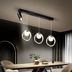 Chandelier For Office Simple And Modern Metal Led