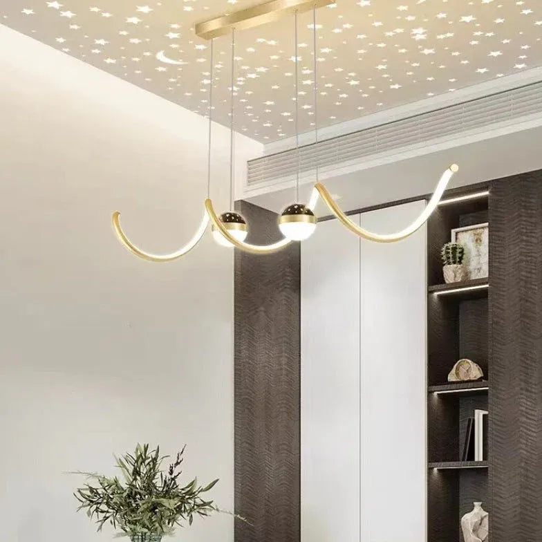 Chandelier For Office Modern Metal