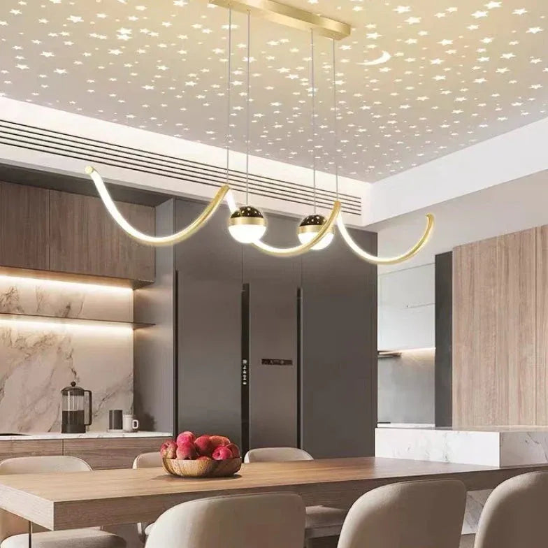 Chandelier For Office Modern Metal