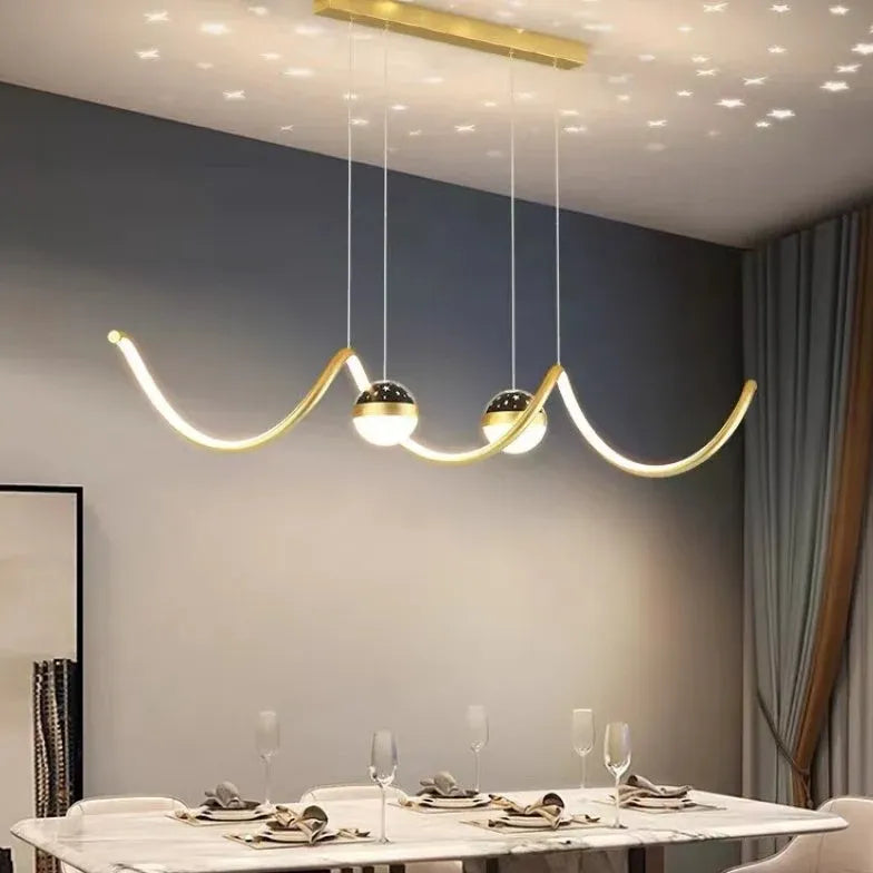 Chandelier For Office Modern Metal