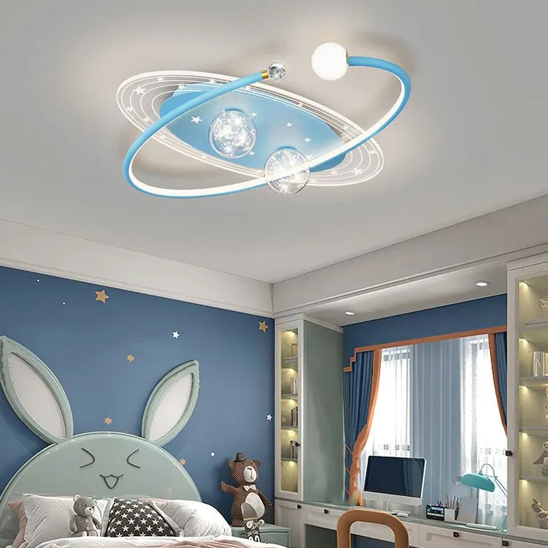 Ceiling Fan With Light For Bedroom Madina Metal & Acrylic Led Dimmable Ip20