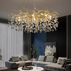 Gold Traditional Chandeliers For Bedroom Marilyn Metal & Crystal