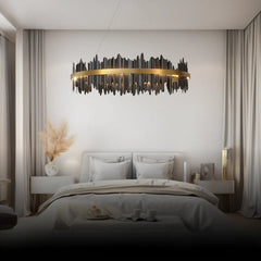 Black Modern Chandeliers For Bedroom Marilyn Metal Ip20 Warm White