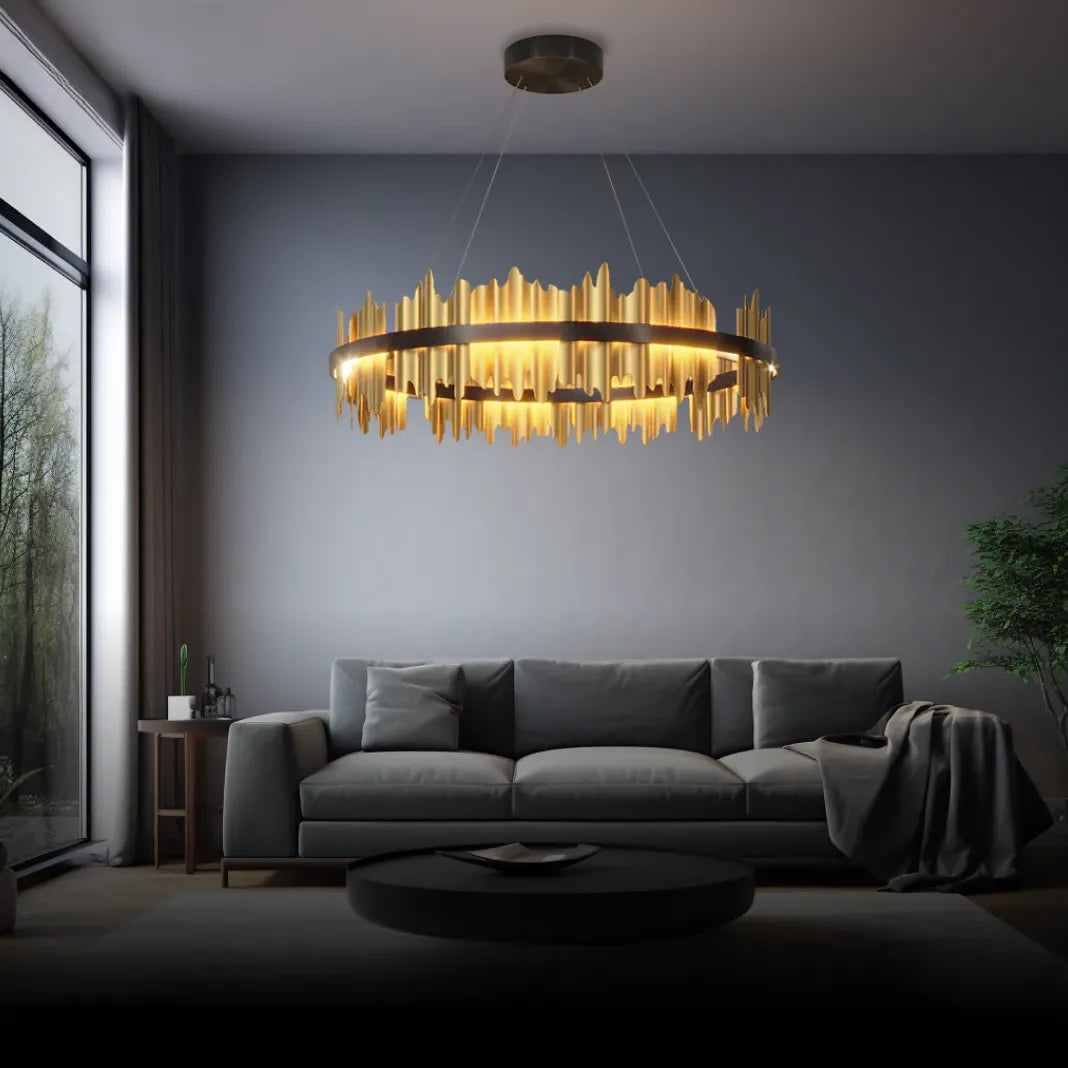 Black Modern Chandeliers For Bedroom Marilyn Metal Ip20 Warm White