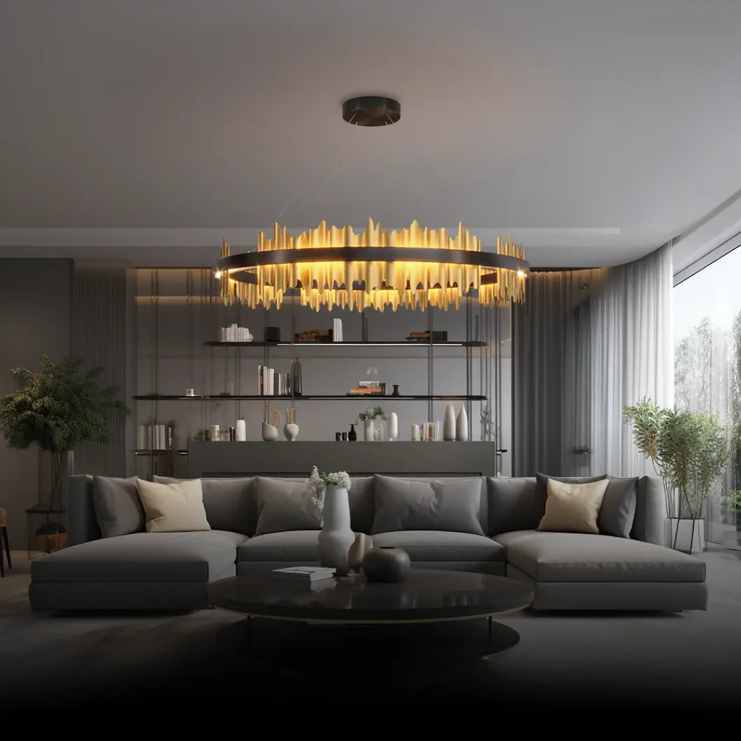 Black Modern Chandeliers For Bedroom Marilyn Metal Ip20 Warm White