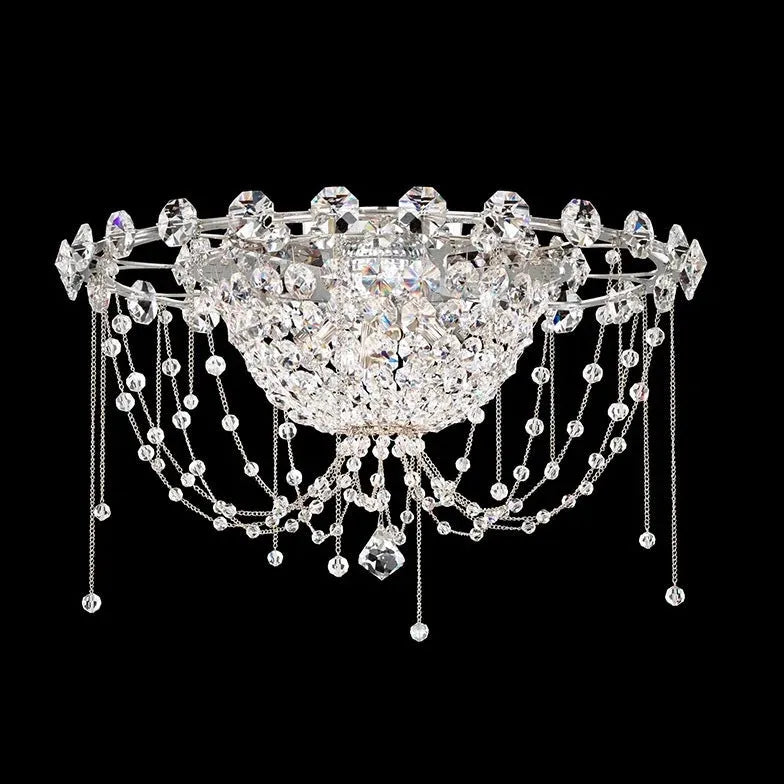 Modern Chandeliers For Bedroom Marilyn Metal & Crystal Without Bulbs Ip20