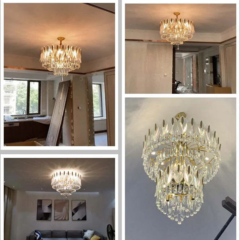 Luxury Crystal Chandelier For Living Room